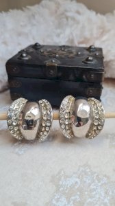 Boucles doreilles - vintage- clips - Bozart - Italie