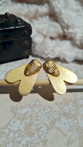 Boucles doreilles vintage - clips - cigales - Madewell