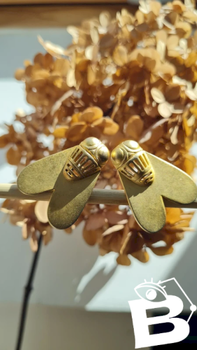 Boucles doreilles vintage - clips - cigales - Madewell