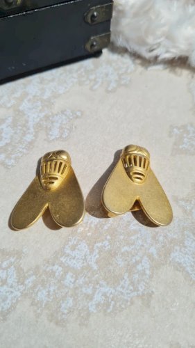 Boucles doreilles vintage - clips - cigales - Madewell