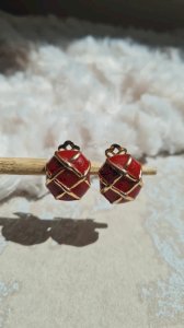 Vintage earrings - clip-ons Lanvin Paris