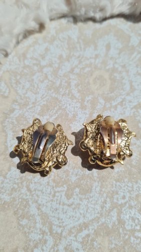 Boucles doreilles Vintage - clips - Les Néréides