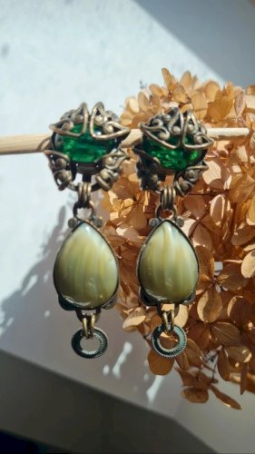 Boucles doreilles vintage Jean Louis Blin Paris - clips - chic - bijoux