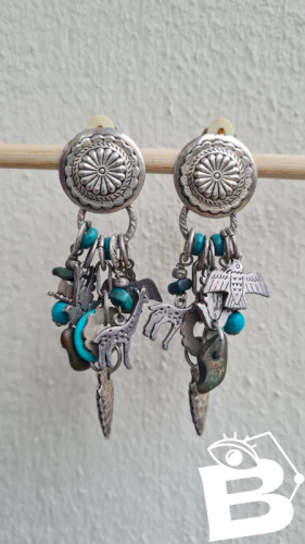 Boucles doreilles Zoe Coste - vintage