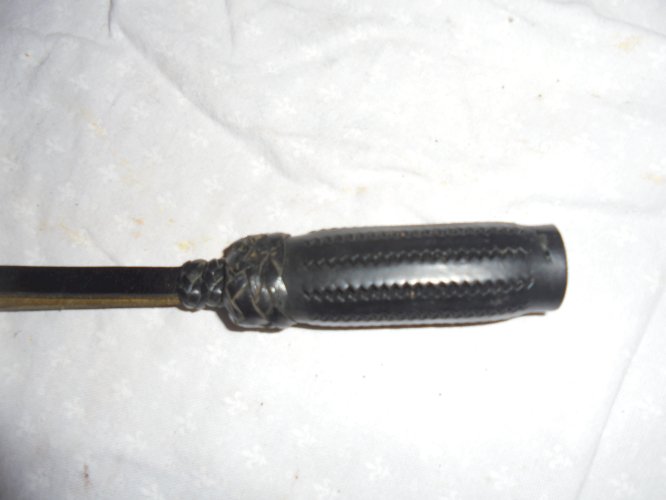 dragone sabre d officier francais de premiere guerre cuir noir 