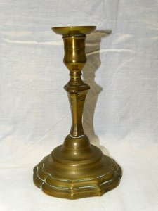 - XVIIIth CENTURY BRONZE CANDLESTICK TORCH COLLECTION decor CANDLE D