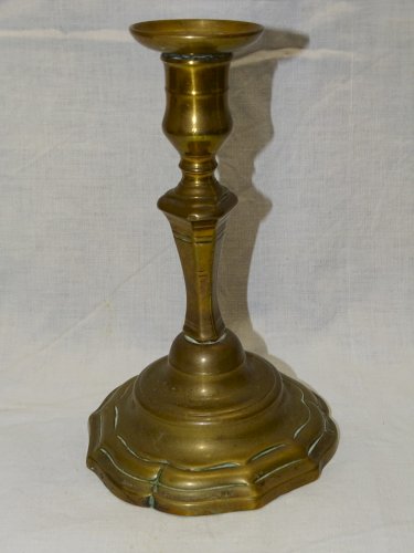 -BOUGEOIR BRONZE XVIIIe FLAMBEAU CANDLESTICK COLLECTION déco BOUGIE    D