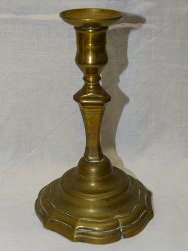-BOUGEOIR BRONZE XVIIIe FLAMBEAU CANDLESTICK COLLECTION déco BOUGIE    D
