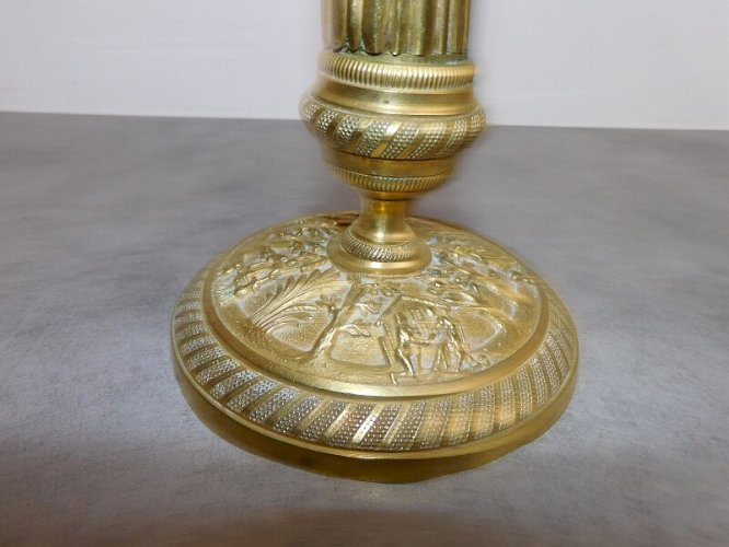 BOUGEOIR EN BRONZE DU XIX ème SIECLE
