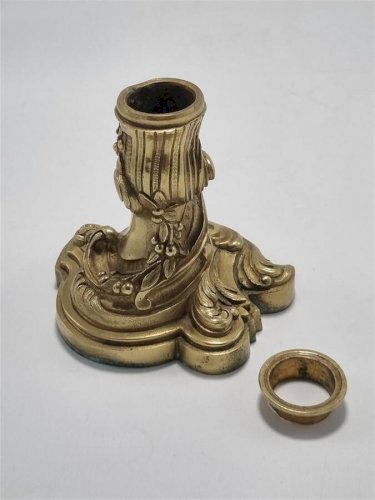 Bougeoir en bronze