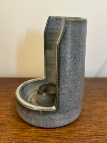 bougeoir en céramique 1970