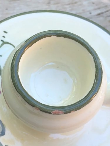 Bougeoir en céramique Italienne