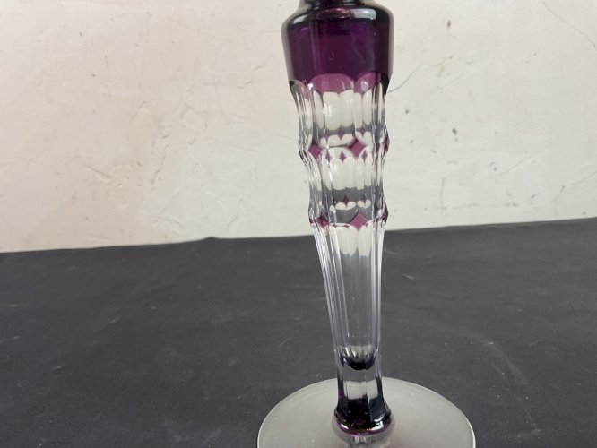 Bougeoir en cristal Christian Lacroix / Crystal glasses Christian Lacroix