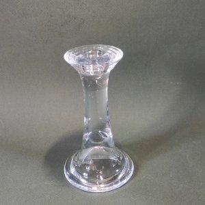 Vintage glass candlestick, perfect