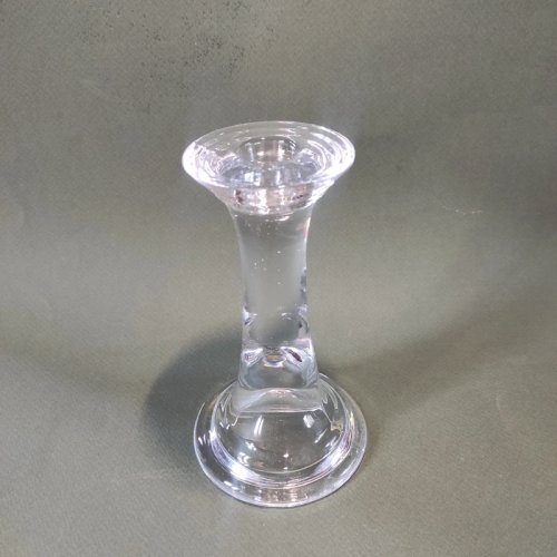 Bougeoir en verre vintage, parfait