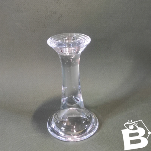 Bougeoir en verre vintage, parfait