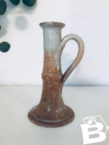 Bougeoir grès vintage