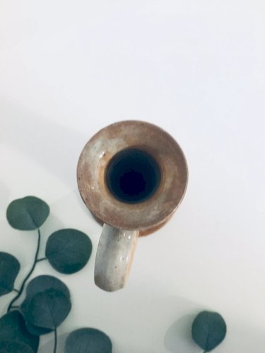 Bougeoir grès vintage