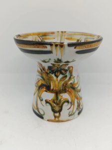 candlestick / church candle holder keraluc quimper in good condition