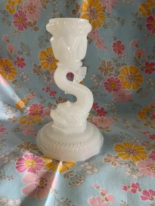 Bougeoir Portieux opaline