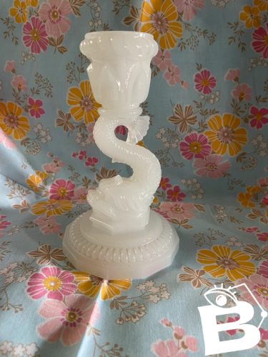 Bougeoir Portieux opaline