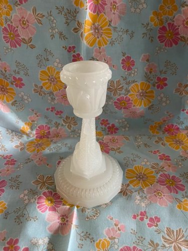 Bougeoir Portieux opaline