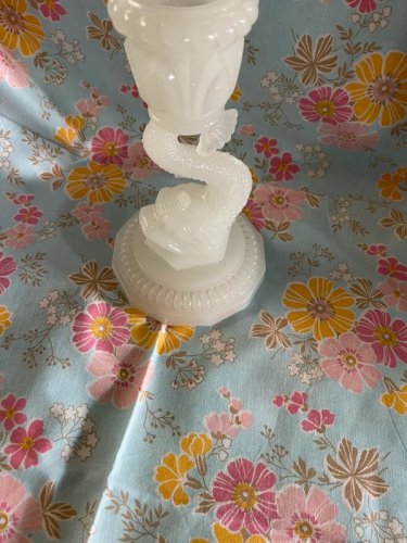 Bougeoir Portieux opaline