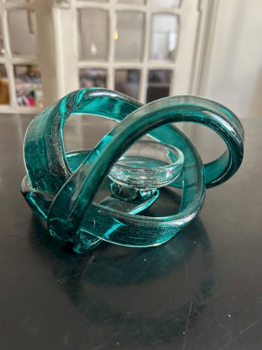 bougeoir ruban de verre