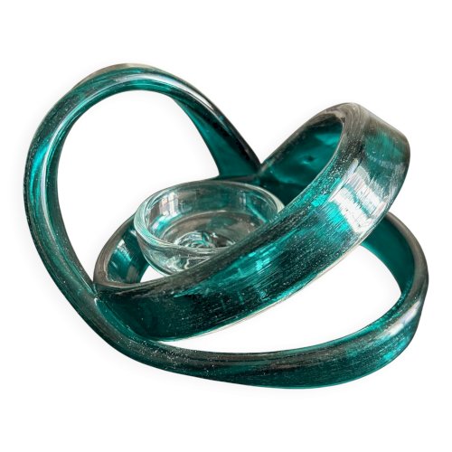 bougeoir ruban de verre