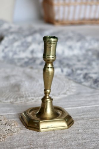Bougeoir vintage en laiton