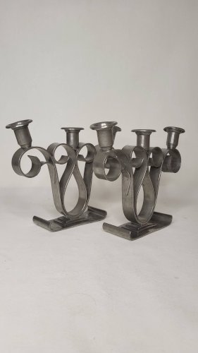 Bougeoirs Art déco  Delavan Paris