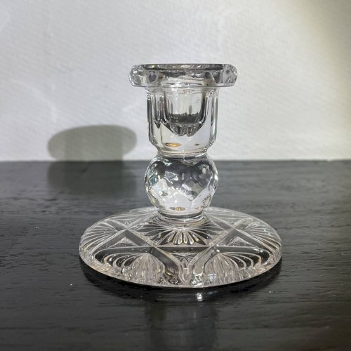 Bougeoirs en cristal