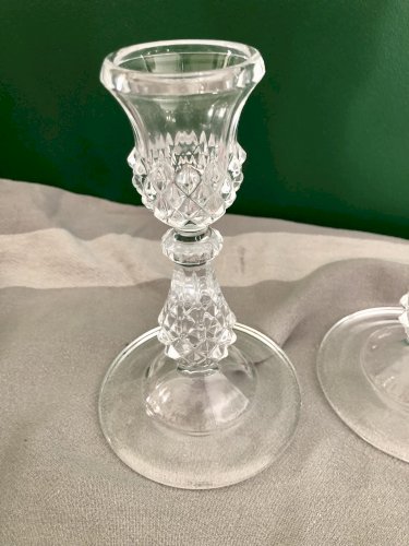 Bougeoirs socles ronds 