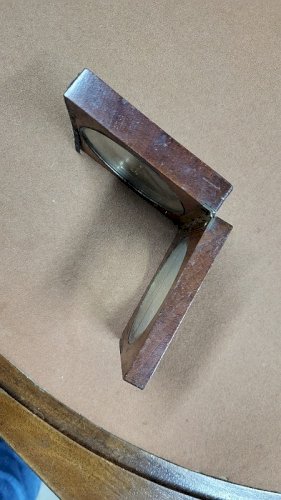 BOUSSOLE MILITAIRE ALIDADE ANCIENNE