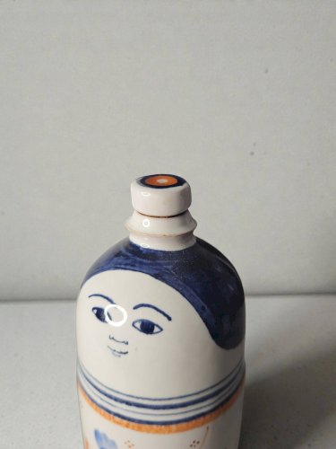 Bouteille en faïence Claude et Slavik Palley Années 70