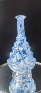 Bouteille en verre soufflé Verrerie de Clichy XXᵉ siècle