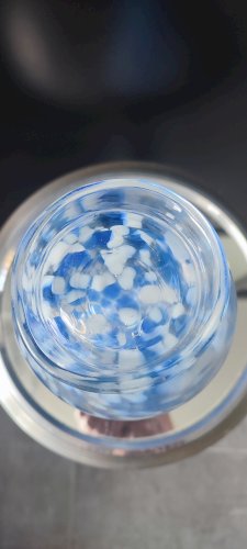 Bouteille en verre soufflé Verrerie de Clichy XXᵉ siècle