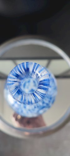 Bouteille en verre soufflé Verrerie de Clichy XXᵉ siècle