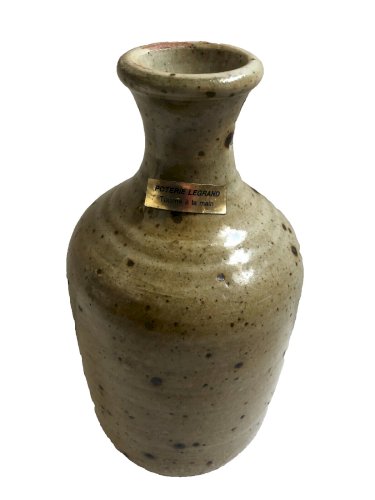 bouteille gres pyrité brutaliste poterie Legrand artisanat