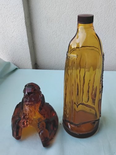 Bouteille moine publicitaire Lejay Lagoute