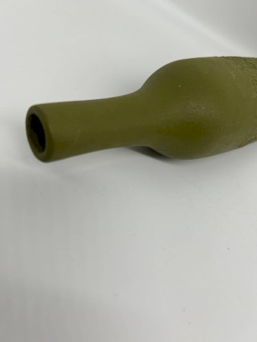 bouteille soliflore  en céramique années 60