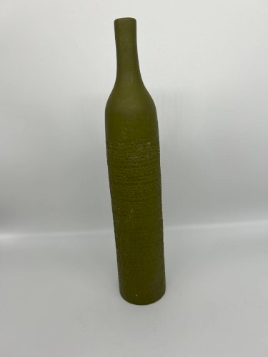 bouteille soliflore  en céramique années 60