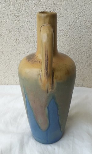 Bouteille soliflore grès