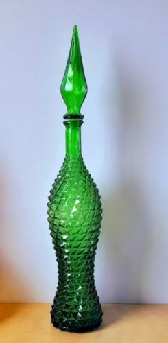 Bouteilles en verre Italien Empoli 1970