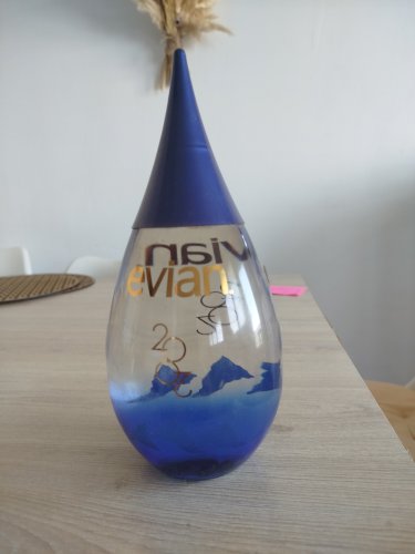 Bouteilles Evian 
