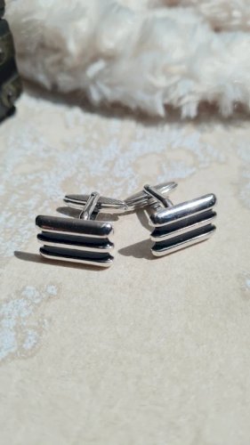 Boutons de manchette Dunhill - en argent 925