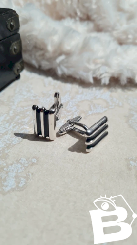 Boutons de manchette Dunhill - en argent 925