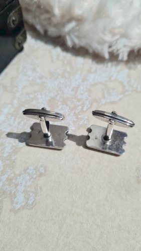 Boutons de manchette Dunhill - en argent 925