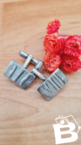 Boutons de manchette -en argent