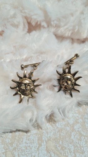 Boutons de manchette soleil